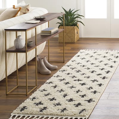 Livabliss Berber Shag Moroccan Tribal Area Rug