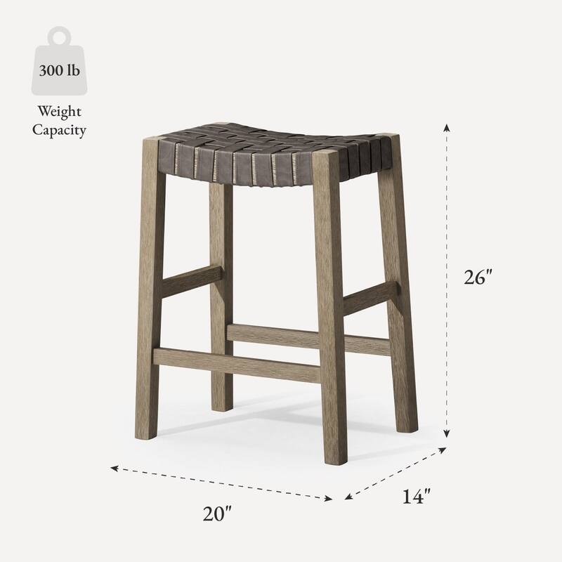 Maven Lane Emerson 26" Counter Height Kitchen Stool