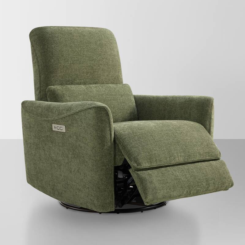 Spruce & Spring Asher Power Swivel Glider Recliner