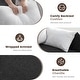 preview thumbnail 10 of 28, Two-Tone Upholstered Accent Chair with Wrapped Armrests