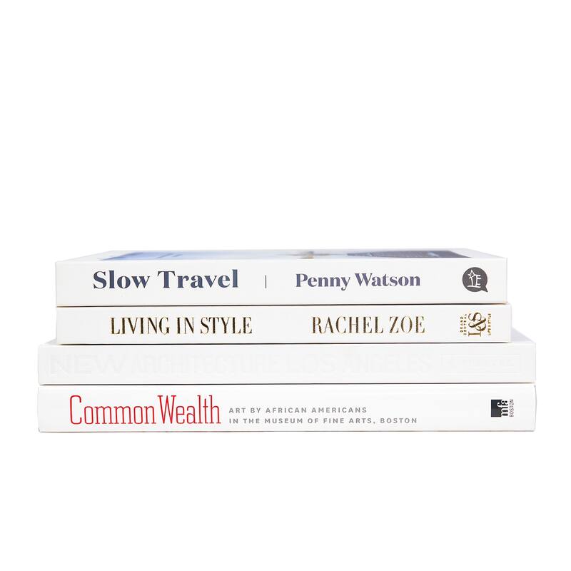 Books White Decorative Accessories: Snowfall ColorStak