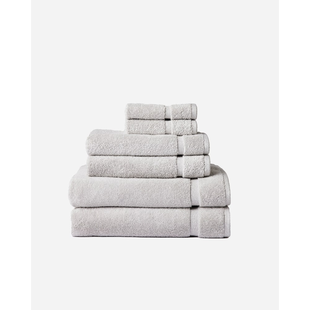 Splendid Super Soft 100% Cotton Oversized 6-Piece Bath Towel Set