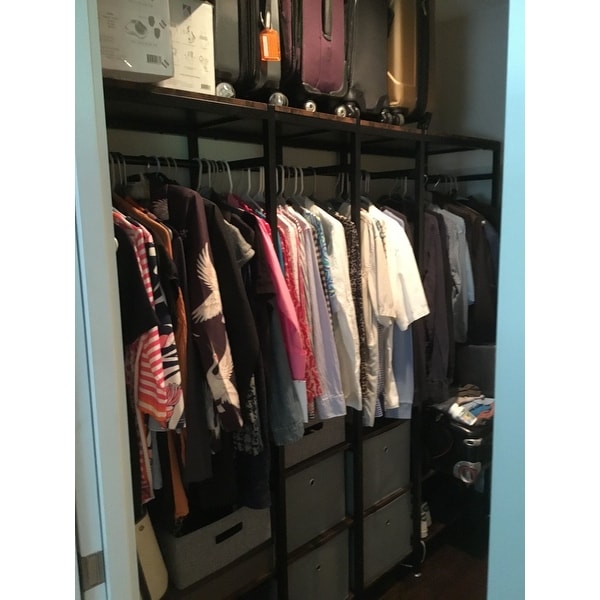 Tribesigns Freestanding Closet Organizer, Heavy Duty Clothes ...