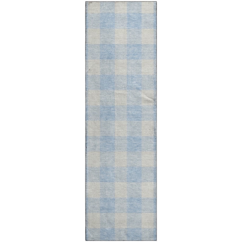 Premium Washable Super Soft Plaid Mayfield Rug