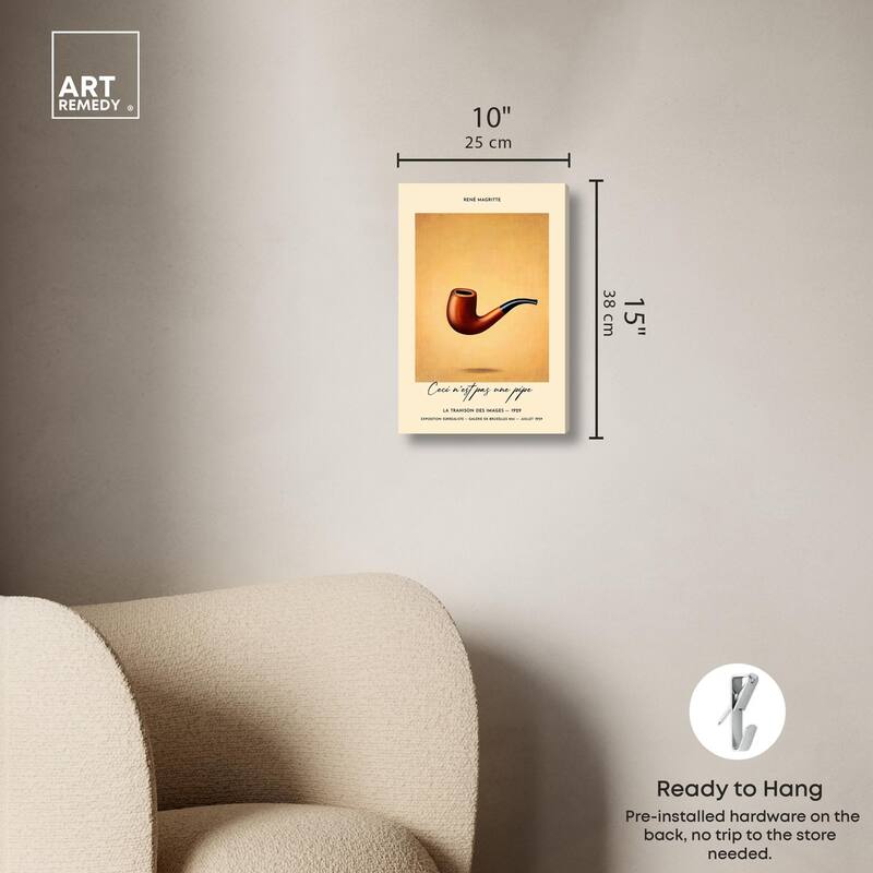 Deceptive Pipe Canvas by Art Remedy, Gallery Wrapped