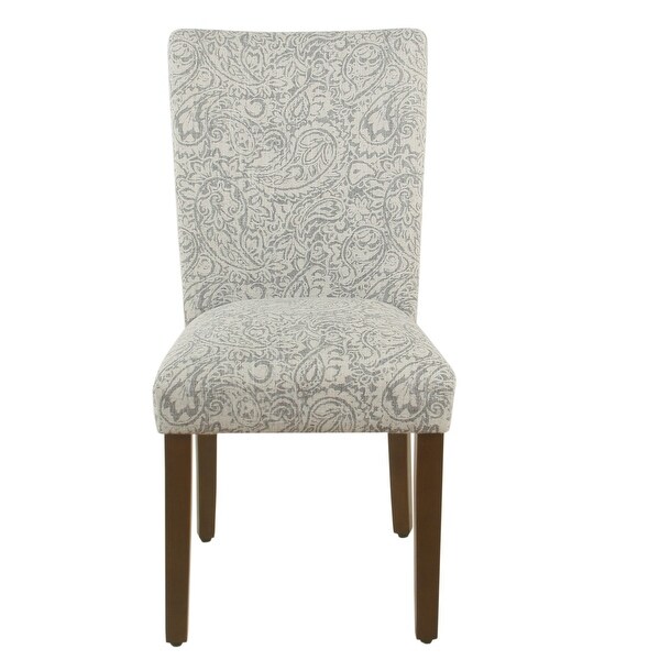 Floral parsons chair cheap