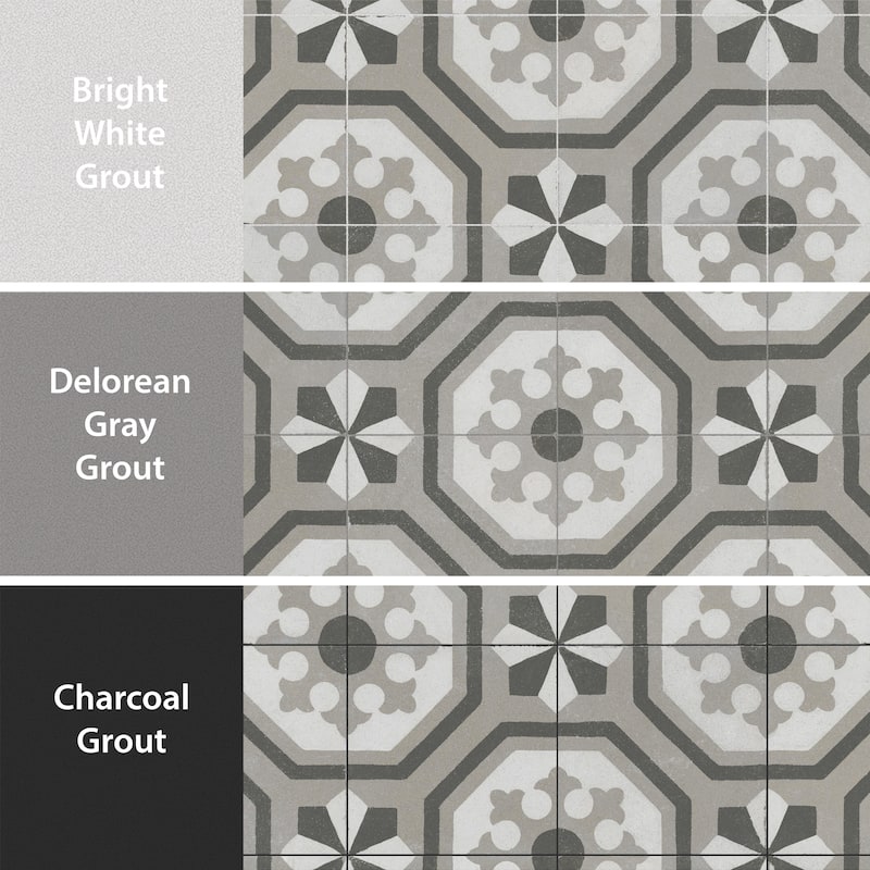 Merola Tile Kings Paname Opera 17-5/8" x 17-5/8" Ceramic Floor and Wall Tile