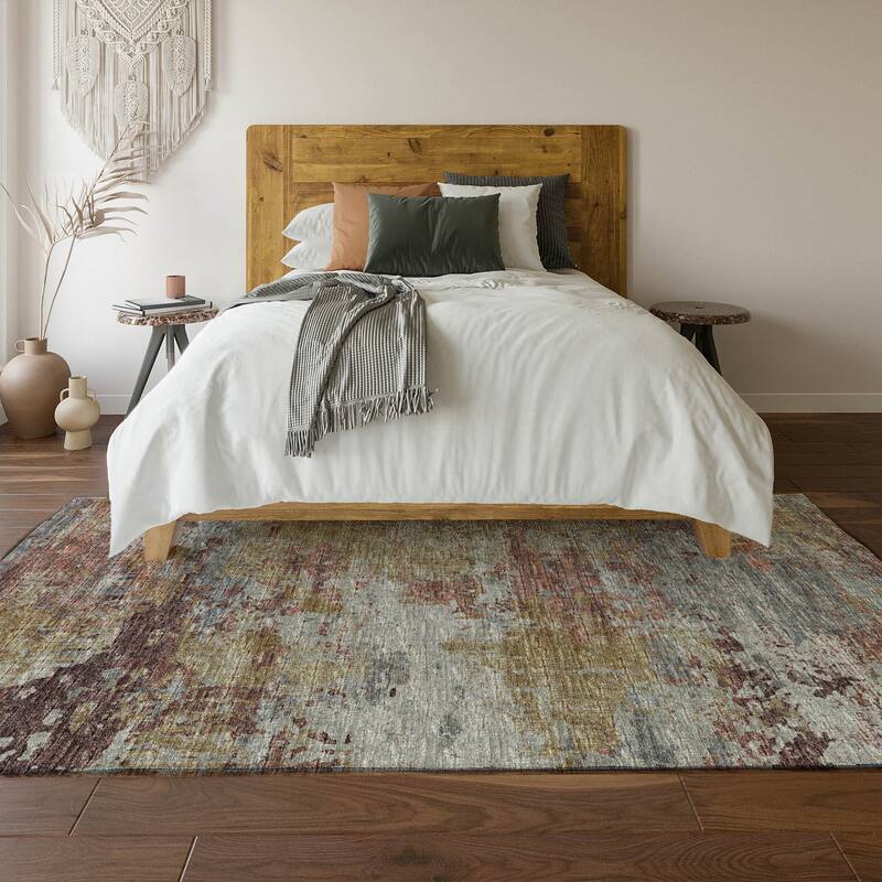 Premium Washable Super Soft Abstract Modern Mayfield Rug