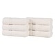 preview thumbnail 12 of 39, Superior Oregon Organic Cotton Solid Hand Towel, Set of 6