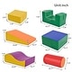 preview thumbnail 8 of 15, Colorful Soft Climb and Crawl Foam Playset 6 in 1