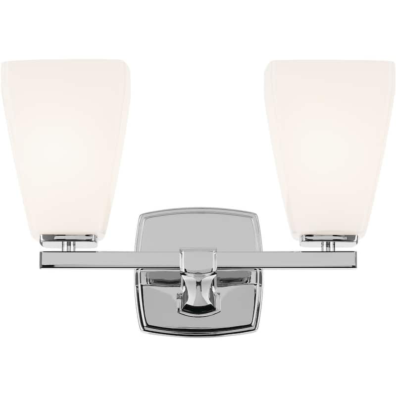 Kichler 55215 Marant 2 Light 14" Wide Vanity Light with Opal Glass