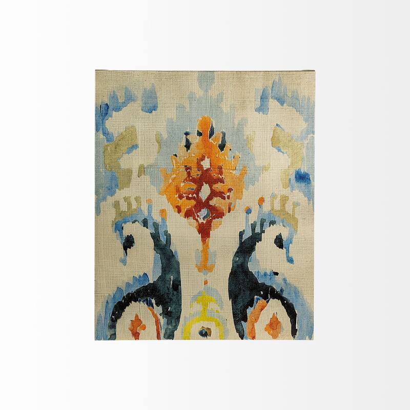 Bohemian Ikat V Canvas Art Print