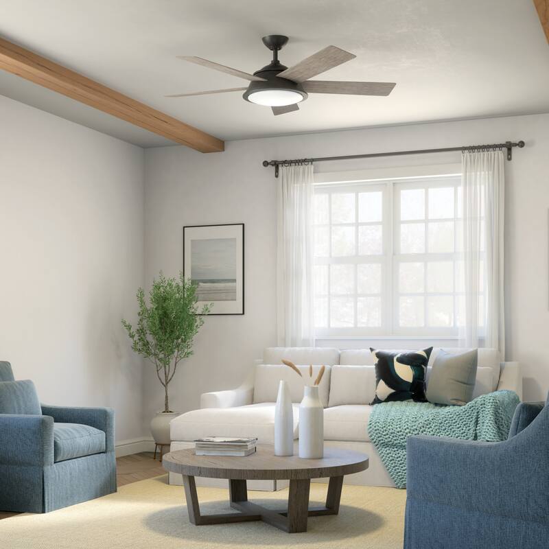 Kichler 310100 Verdi 56" 5 Blade Indoor / Outdoor LED Ceiling Fan