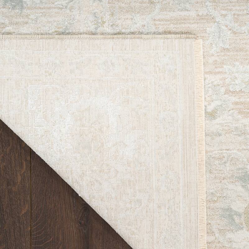 Nourison Enriched Indoor only Cream / Ivory Persian Area Rug