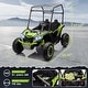 preview thumbnail 19 of 30, 2-Seater Kids Ride On Utv, 24V 4WD Electric Truck with Sun Shade