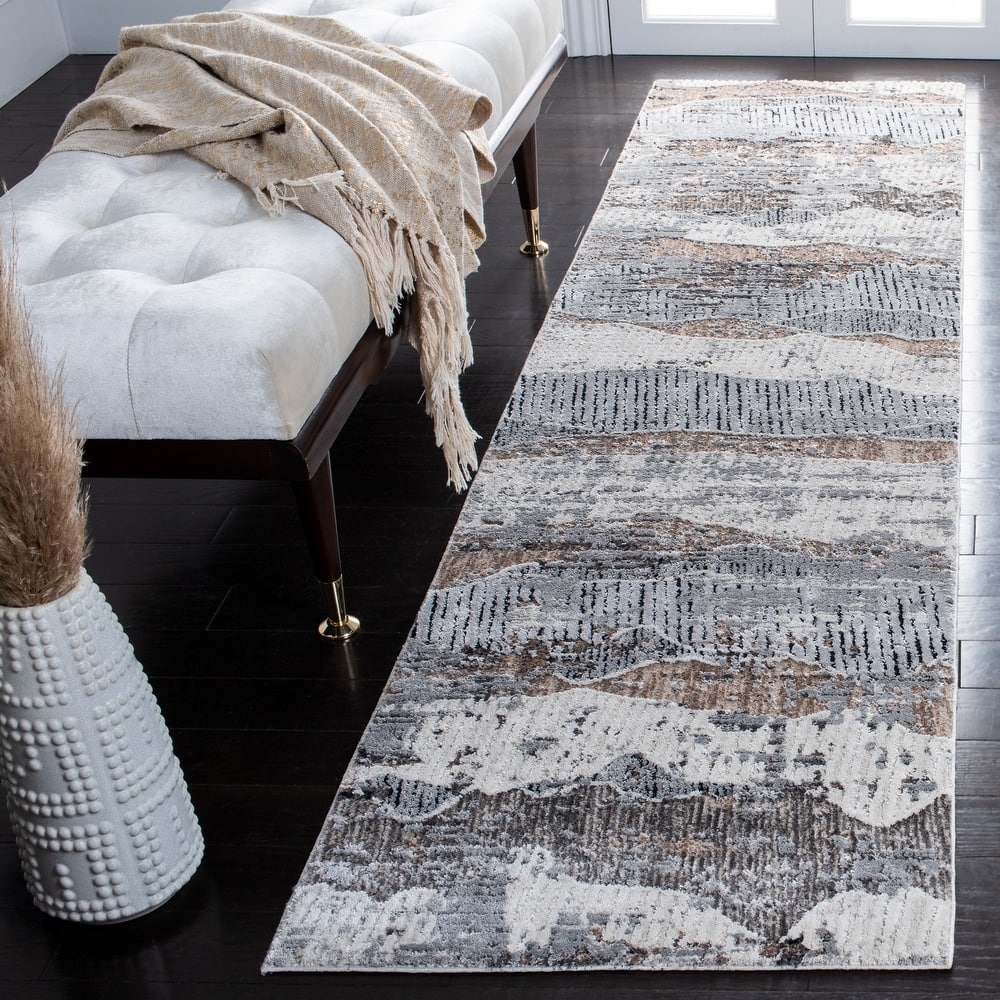 SAFAVIEH Mayflower Zamfira Modern Abstract Rug
