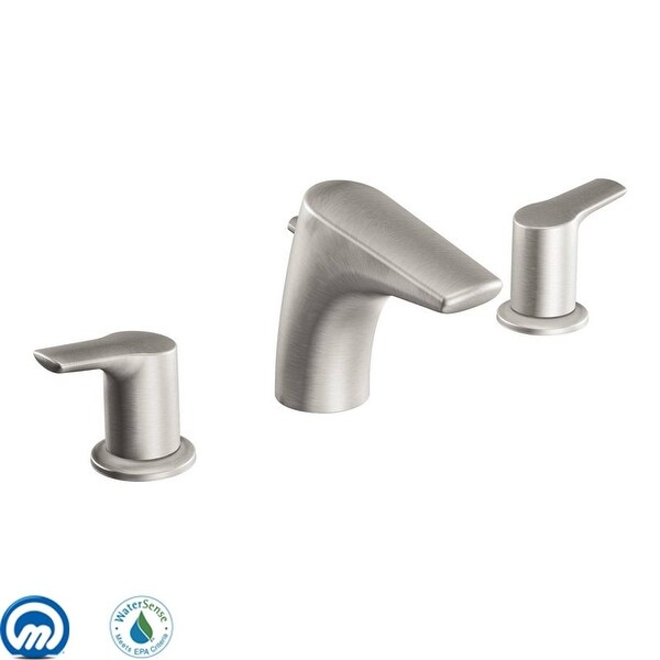 Moen T6820 Double Handle Widespread Bathroom Faucet from the Method Collection