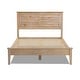 preview thumbnail 21 of 23, Grain Wood Furniture Greenport Louvered Solid Wood Platform Bed Brushed Driftwood - Full