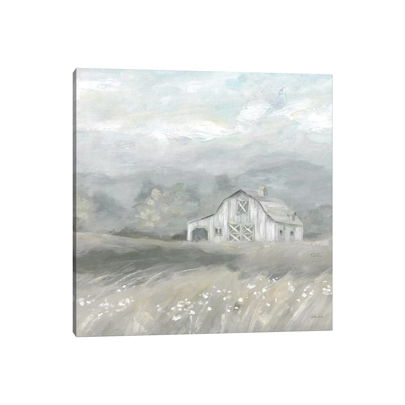 iCanvas "Country Meadow Farmhouse Neutral" by Cynthia Coulter Canvas Print