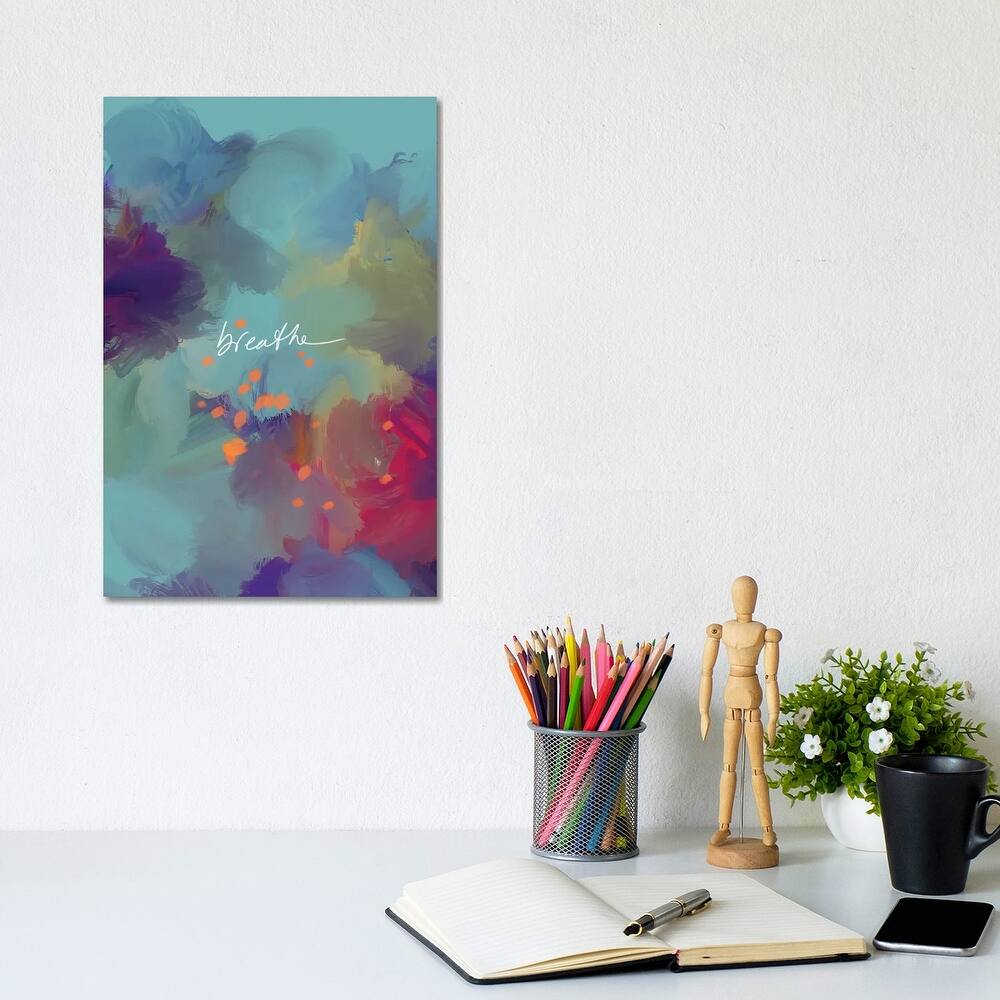 iCanvas "Breathe 1" by Morgan Harper Nichols Canvas Print