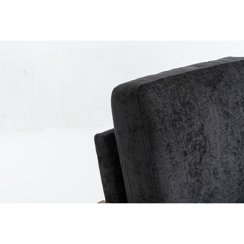 Mid-Century Modern Accent Chairs ,Modern Accent Chair,Chair with Soft Waist Cushion,Ergonomic Lounge Chairs