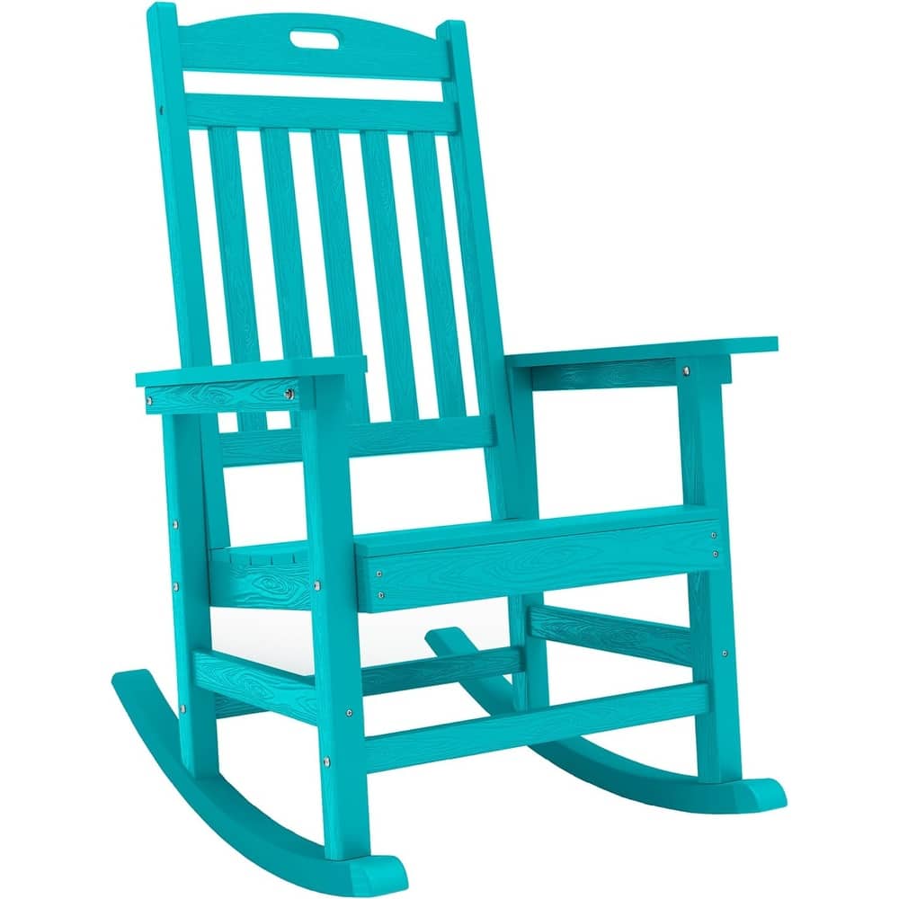 WINSOON All Weather Outdoor Rocking Chair