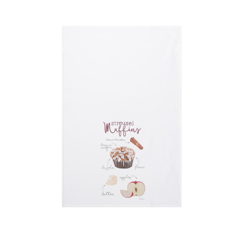 Apple Cider Crisp & Streusel Towel S/3
