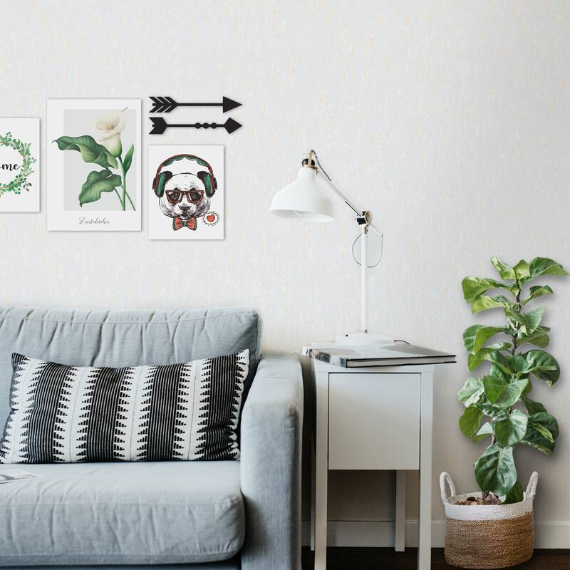 SUSSEXHOME Removable Wallpaper-Waterproof, Strippable, Light Resistance & Cleanable Wall Paper Roll-Wallpaper-Lava