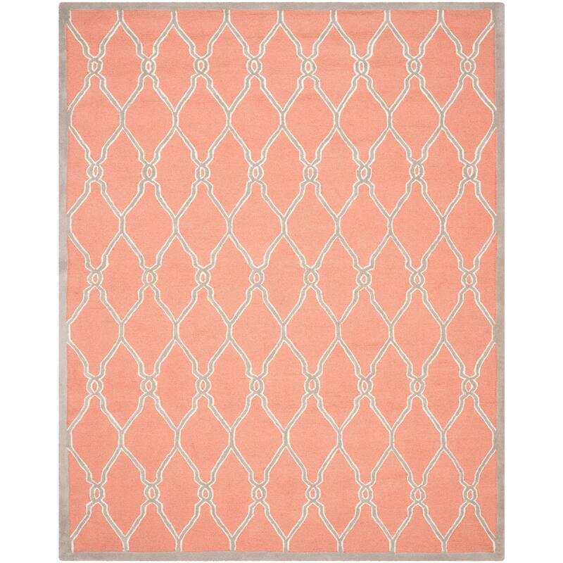 SAFAVIEH Handmade Cambridge Richtsje Moroccan Trellis Wool Rug