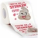 preview thumbnail 3 of 3, 3 Rolls 200 Sheets Valentine's Day Toilet Paper,Romantic Novelty Design, Perfect for Funny Gag Gifts or Anniversary Presents.