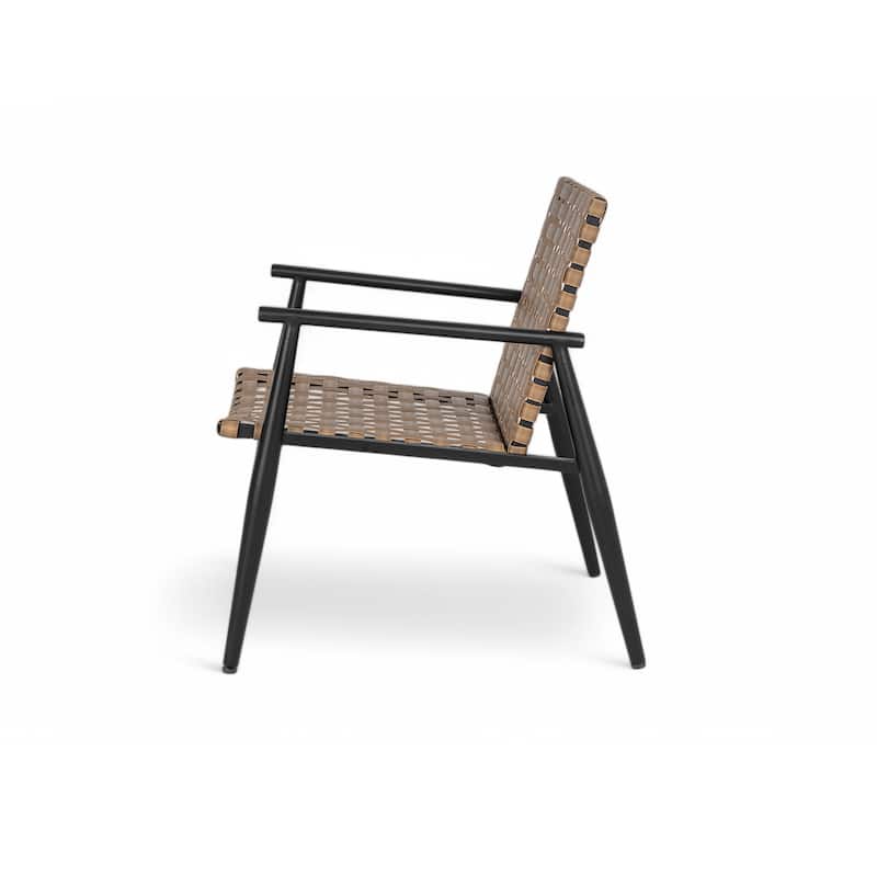Christopher Knight Home- Lara PE Ratten Outdoor Chat Set