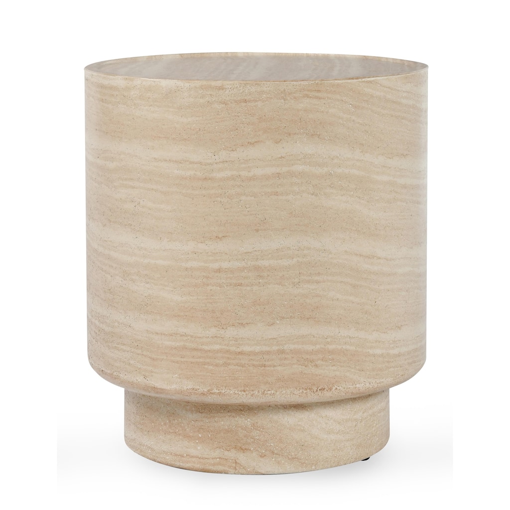 Classic Home Mckenna Stone Outdoor End Table