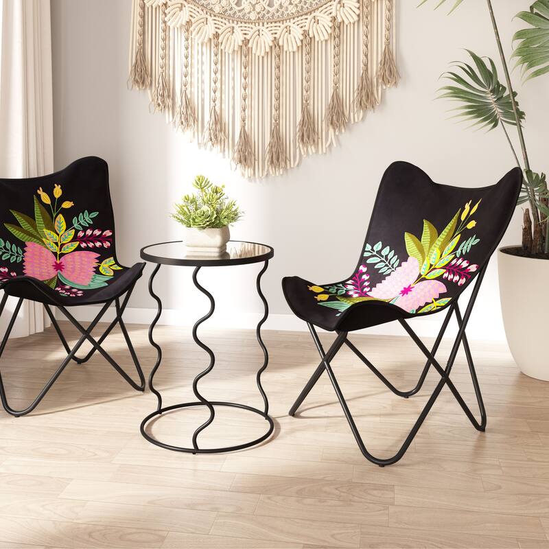 Bastia Side Table Black - Black