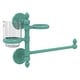 preview thumbnail 11 of 26, Allied Brass Prestige Skyline Collection Hair Dryer Holder and Organizer Sea Foam Green
