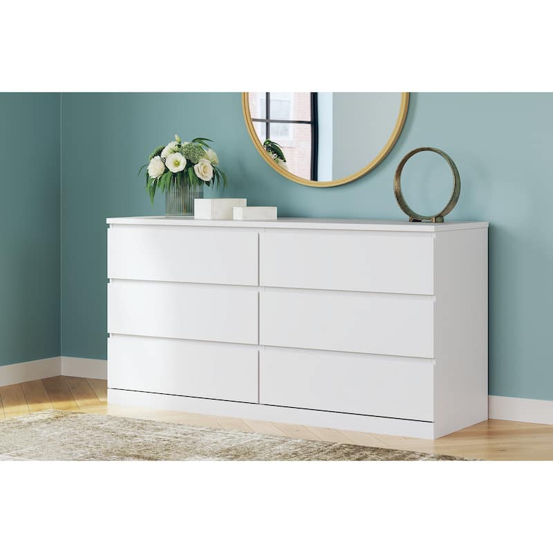 Signature Design by Ashley Onita White Dresser