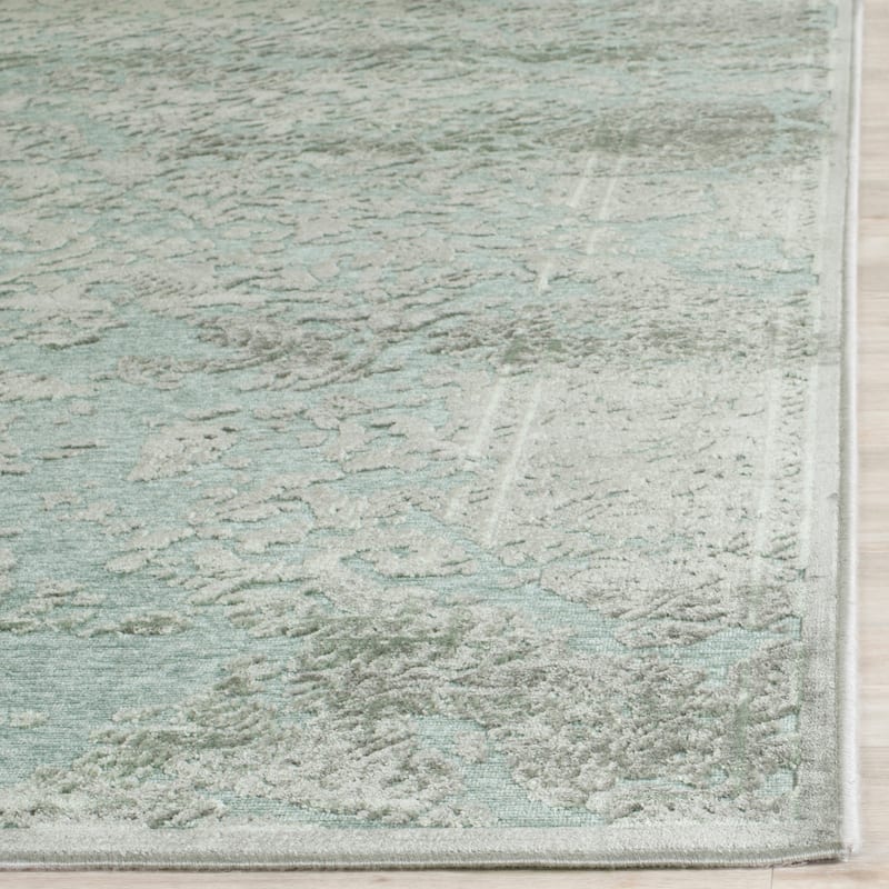 SAFAVIEH Paradise Anfisa Modern Viscose Rug - 5'3" x 7'6" - Stone/Cream - Rectangle