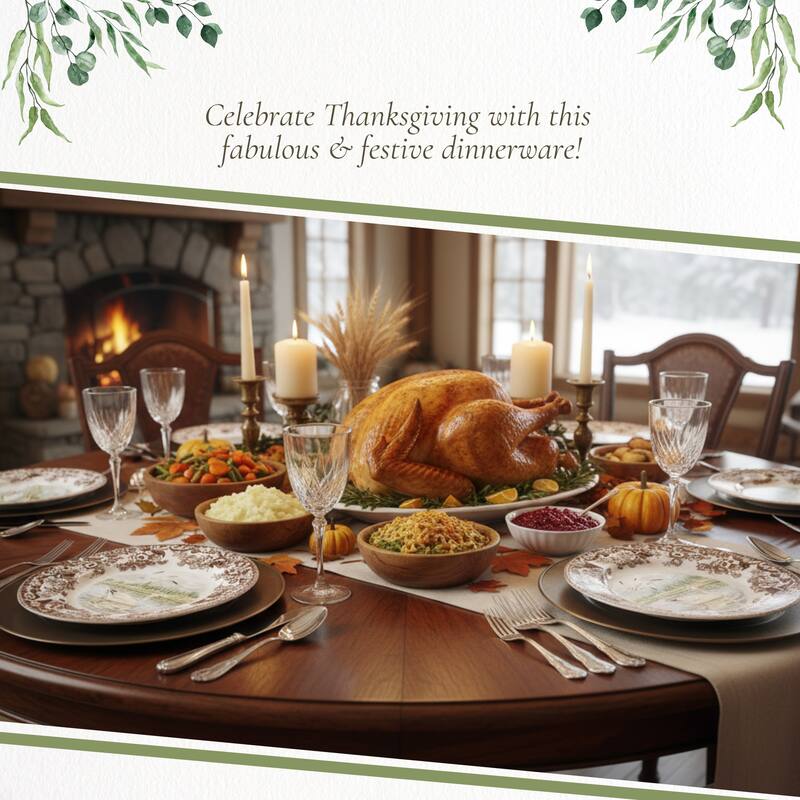 Spode Woodland Dinner Plate - Assorted Animals