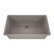 preview thumbnail 1 of 5, Lexicon Kitchen Sink Quartz Composite 32 Inch Galaxy Concrete - 19x32