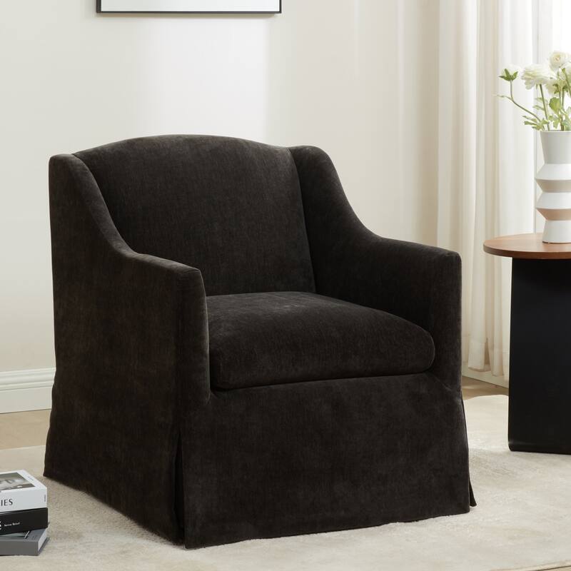 Londyn Skirted Swivel Accent Chair by Greyson Living