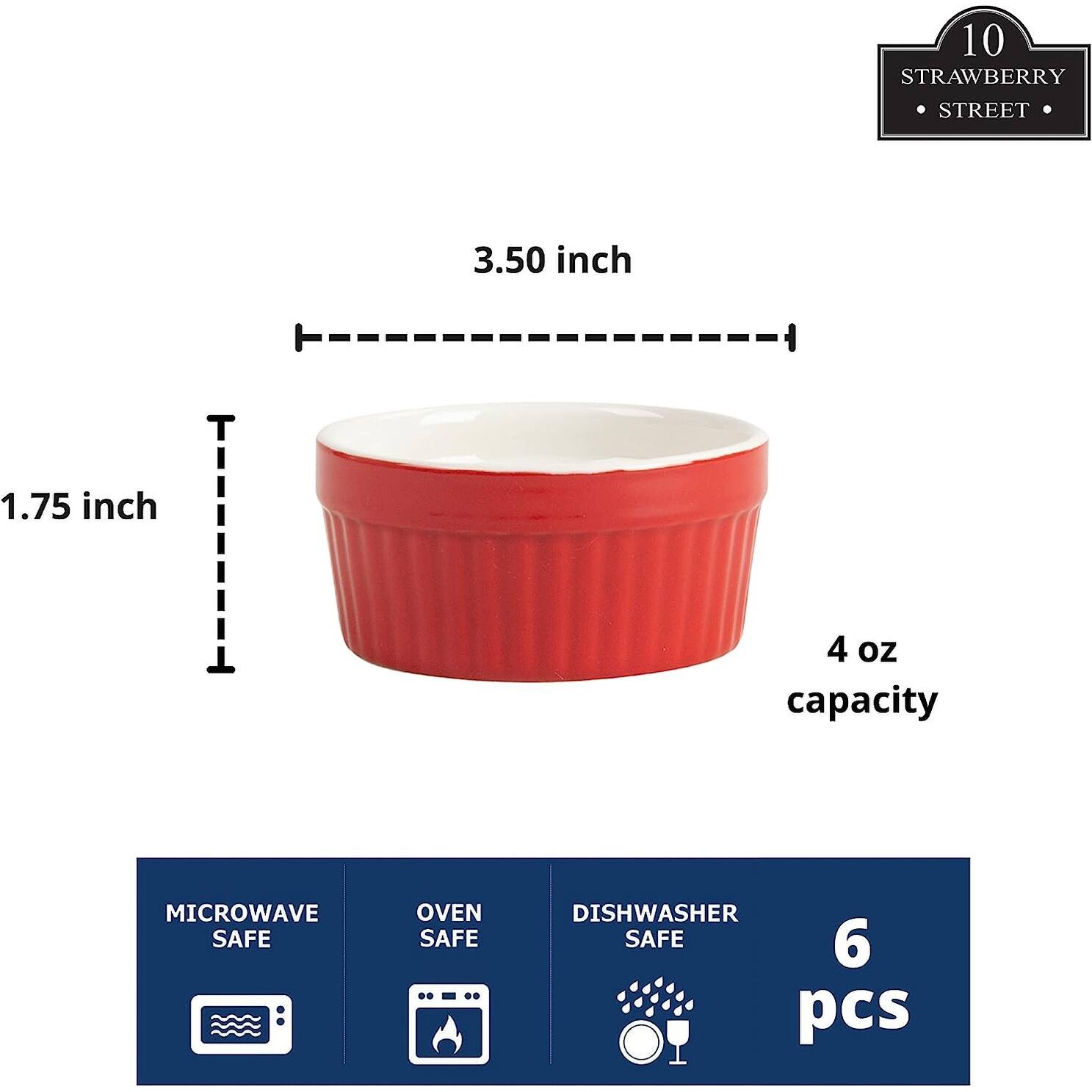 10 Strawberry Street Roma 4oz Ramekin Set of 6 Bed Bath & Beyond