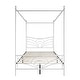 preview thumbnail 12 of 32, Clayfell Denver Metal Canopy Bed