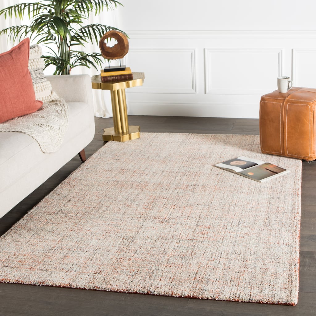 Clancy Handmade Solid Area Rug