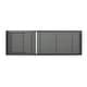 preview thumbnail 50 of 52, Cape Coral Outdoor Aluminum Chaise Lounge (Set of 2) by Christopher Knight Home - 77.56" D x 25.20" W x 11.80" H