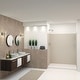 preview thumbnail 2 of 12, Transolid EWK603272 Expressions 60" W x 32" D x 72" H Three Panel