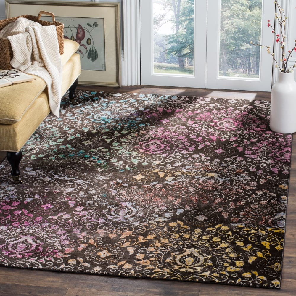 SAFAVIEH Aria Bilha Vintage Boho Damask Rug
