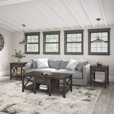 Coffee Table with Set of 2 End Tables