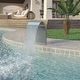 preview thumbnail 1 of 7, vidaXL Pool Fountain Stainless Steel 17.7"x11.8"x25.6" Silver
