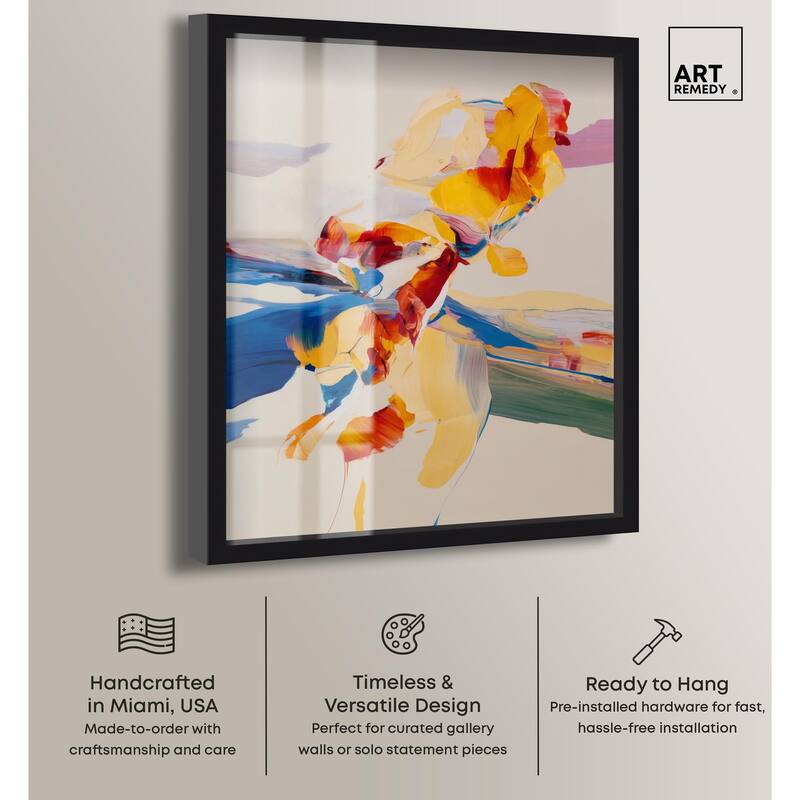 Flippant Bloom III Shadowbox by Art Remedy