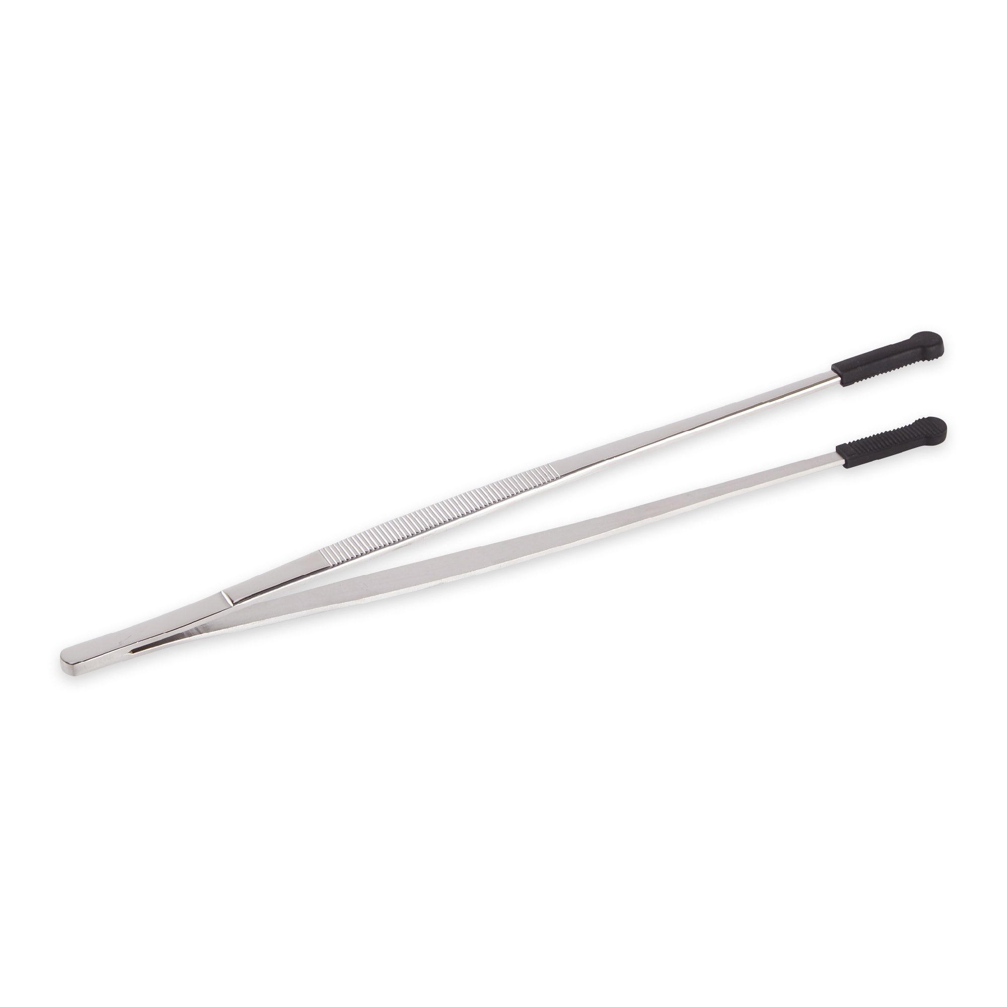 12-Inch Silicone-Tipped Culinary Tweezers - 12-Inch Length