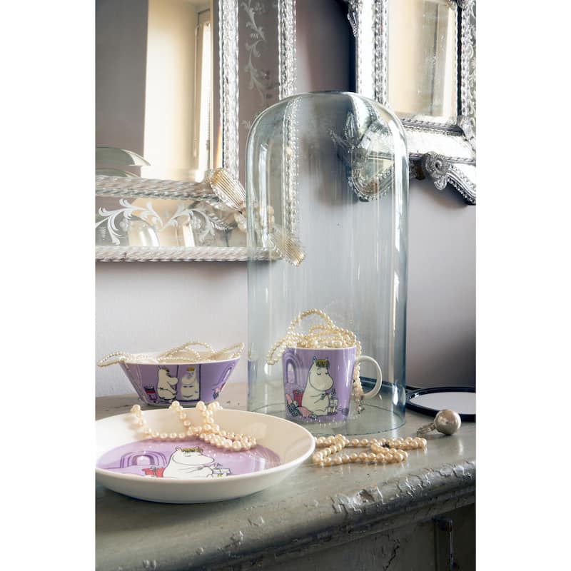 Moomin by Arabia Plate 7.48in Snorkmaiden Lilac